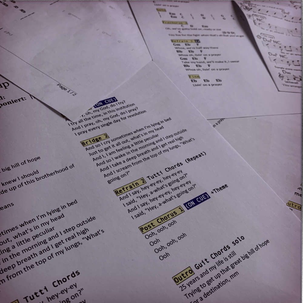 Elephant in the Room Coverband Stuttgart Noten